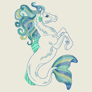 Fantasy Sea Horses